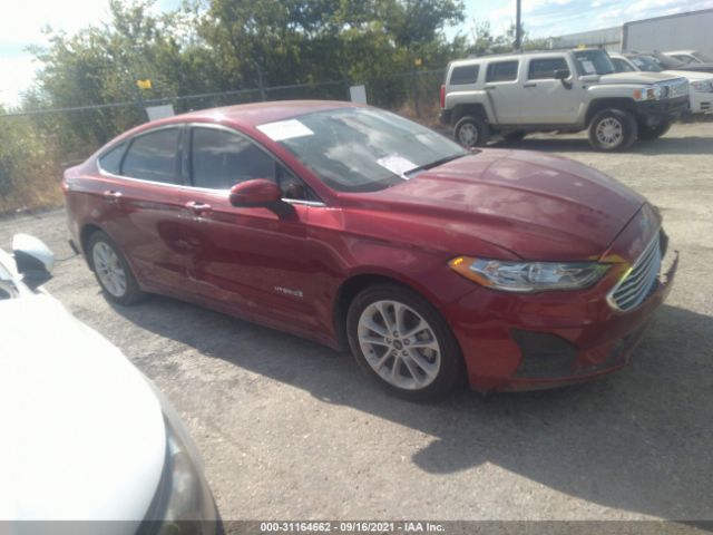Ford Fusion hybrid (2019)