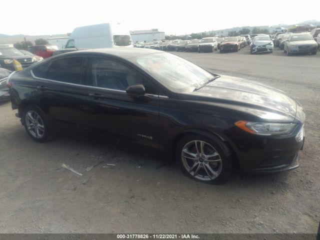 Ford Fusion hybrid (2018)