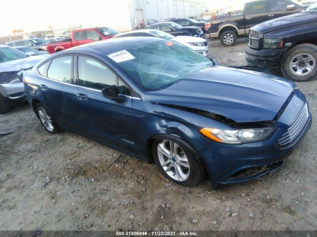 Ford Fusion hybrid (2018)