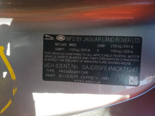Jaguar F-type r 2021