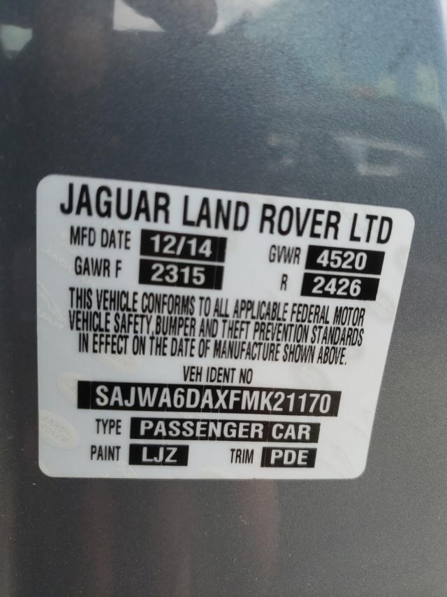 Jaguar F-type r 2015