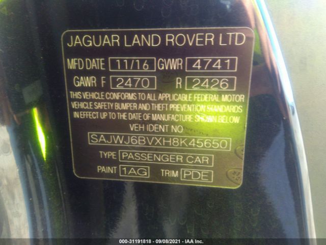 Jaguar F-type 2017