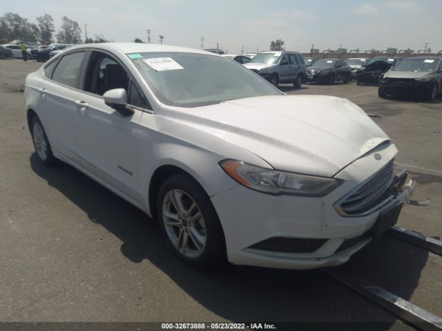 Ford Fusion hybrid (2018)