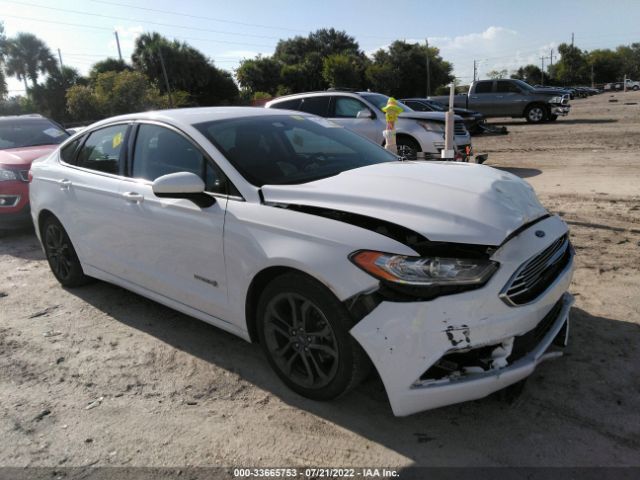 Ford Fusion hybrid (2018)