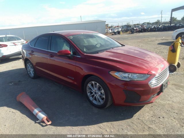 Ford Fusion hybrid (2019)