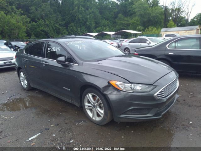 Ford Fusion hybrid (2018)