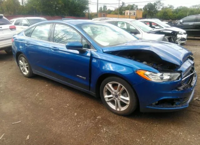Ford Fusion hybrid (2018)