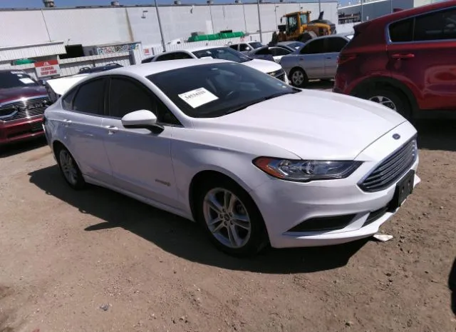 Ford Fusion hybrid (2018)