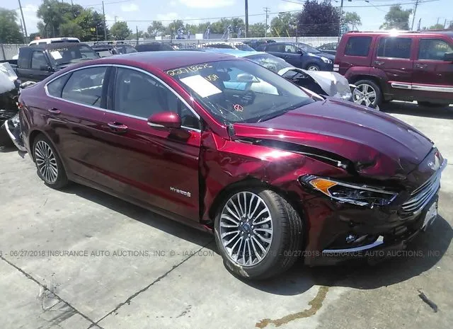 Ford Fusion hybrid (2018)