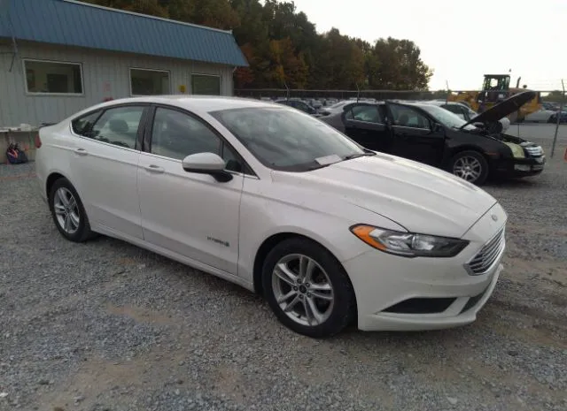 Ford Fusion hybrid (2018)