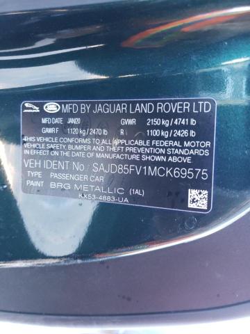 Jaguar F-type r d 2021