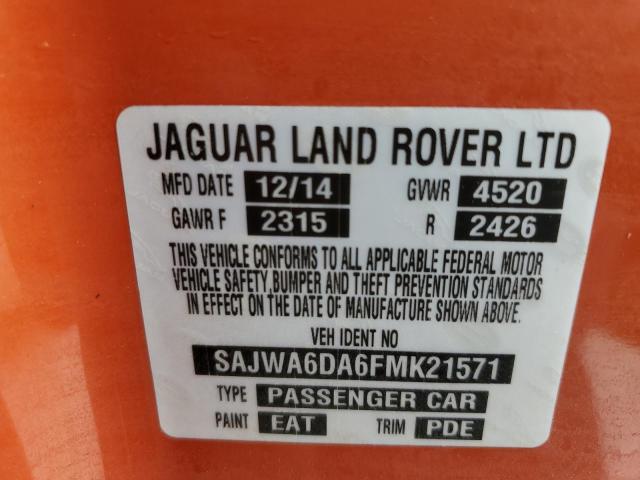 Jaguar F-type r 2015