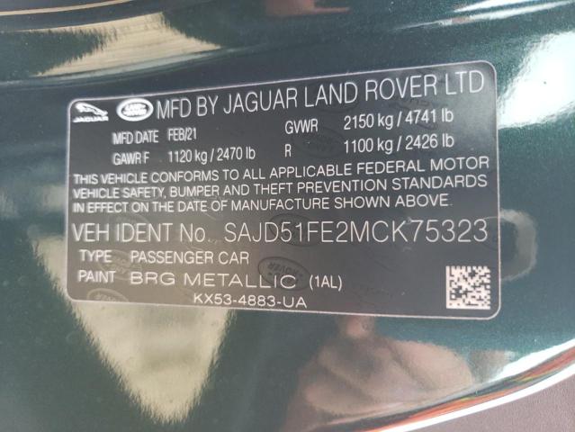 Jaguar F-type r 2021