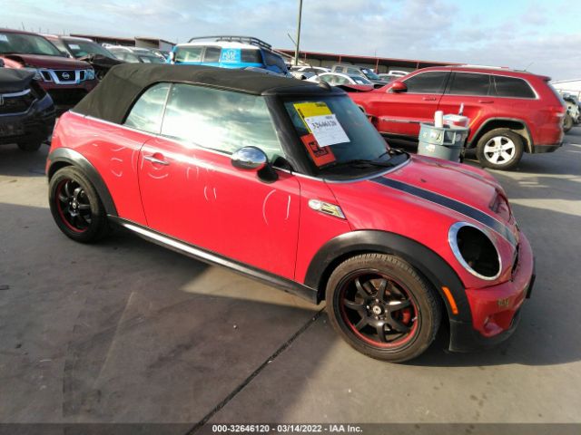Mini Cooper convertible (2012)