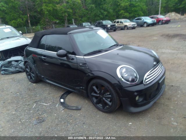 Mini Cooper convertible (2012)