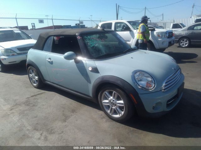 Mini Cooper convertible (2012)