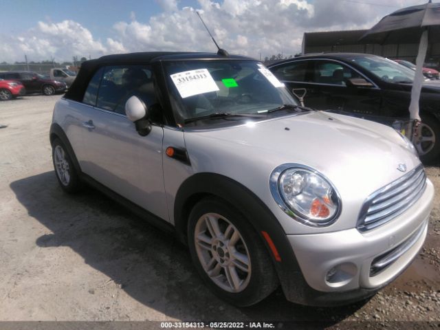 Mini Cooper convertible (2012)